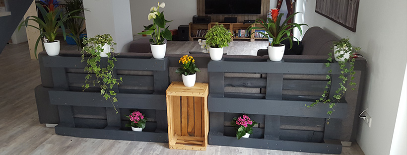 Do it yourself!: Indoor Blumenregal
