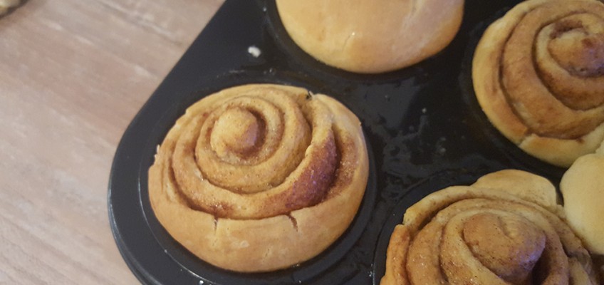 Zimt-Apfel-Muffin