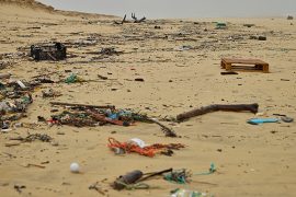 Alles ist in Plastik verpackt!