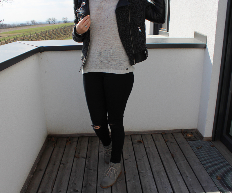 Outfit: Skinny Jeans & Ancle Boots