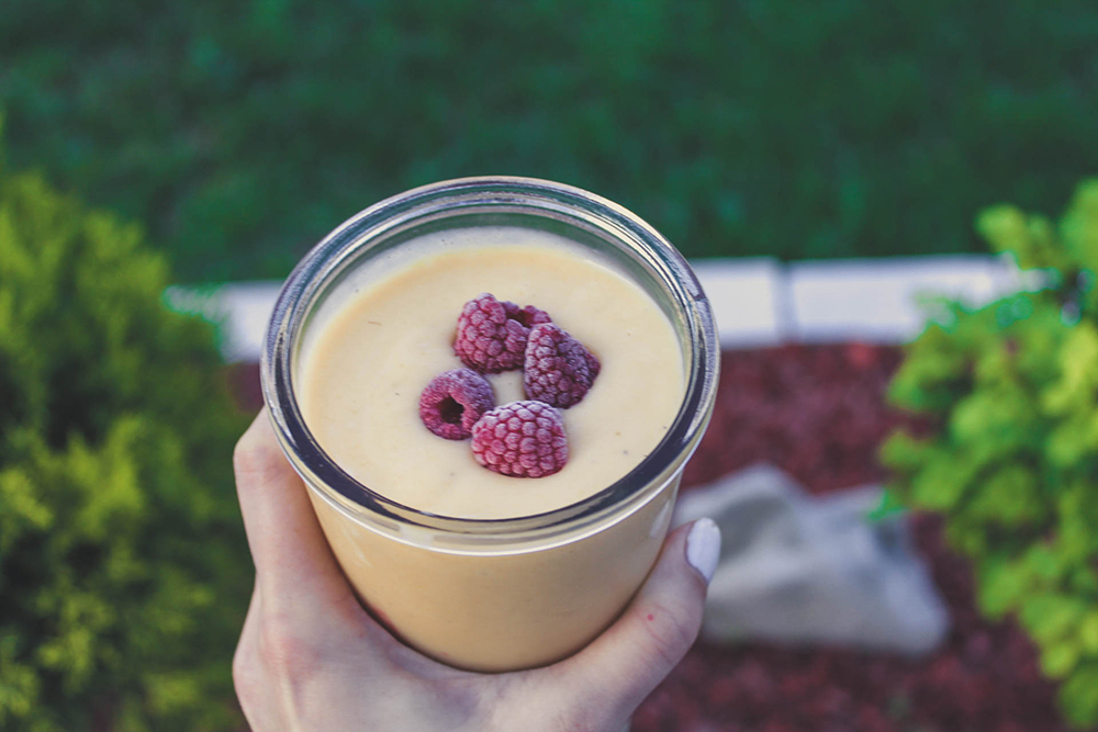 Mango Himbeer Smoothie